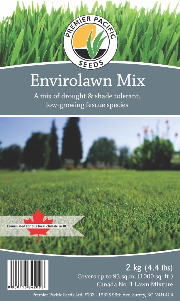 PREMIER PACIFIC Envirolawn Grass Seed 2kg