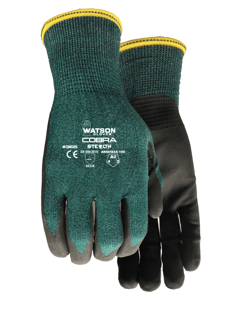 WATSON GLOVES Stealth Cobra, Size: Large