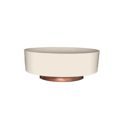 8" Capri Bowl 'Vanilla Bisque'