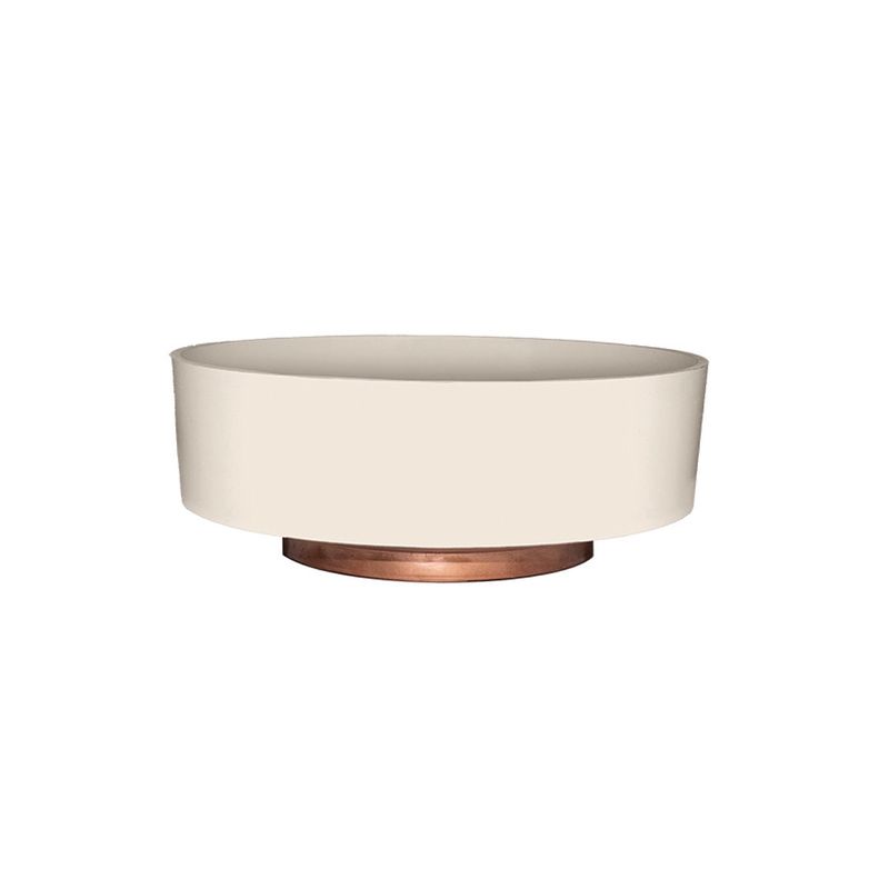 8" Capri Bowl 'Vanilla Bisque'