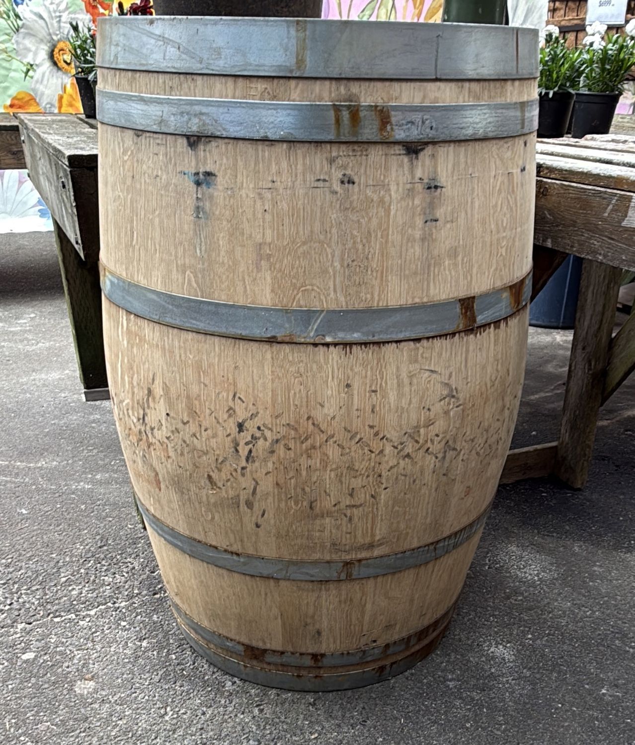 Full Wine Barrel