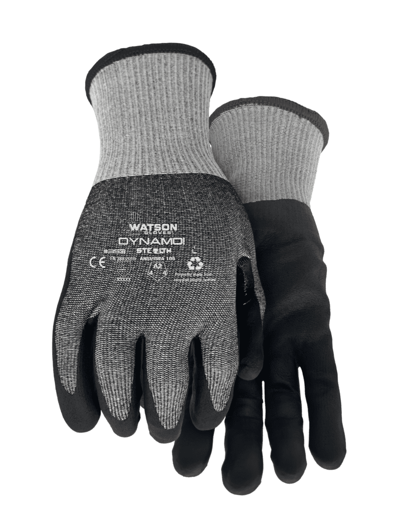 WATSON GLOVES Stealth Dynamo, Size: Large