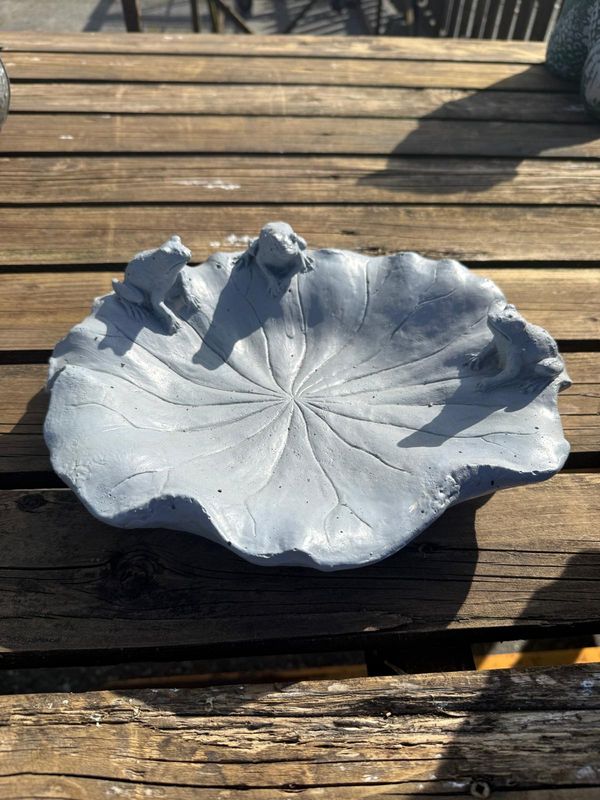 Tadpole Bird Bath