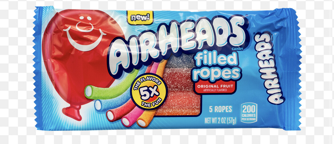 Airheads Filled Fruit Ropes Original