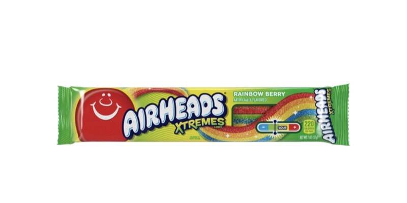 Airheads Xtreme Sour Belts