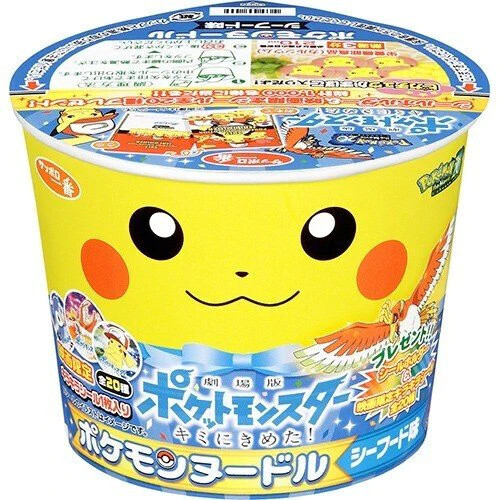Sapporo Ichiban Pokemon Seafood Noodles 37g