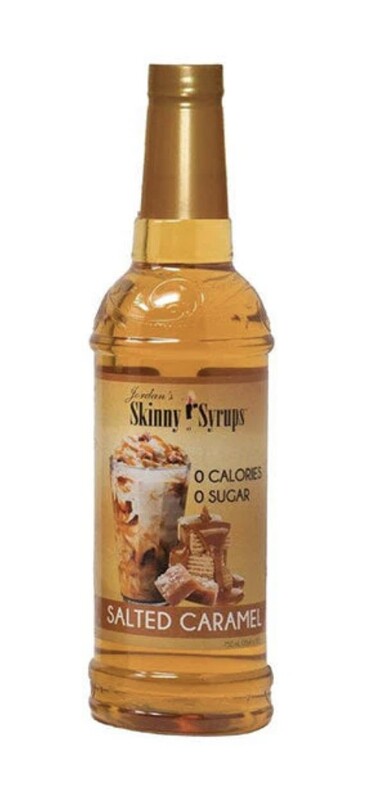 JORDAN&#39;S SKINNY MIXES - SKINNY SYRUP SUGAR FREE CARAMEL SALT