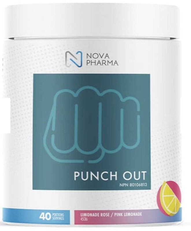 NOVA PHARMA - PUNCH OUT 453G LIMONADE ROSE