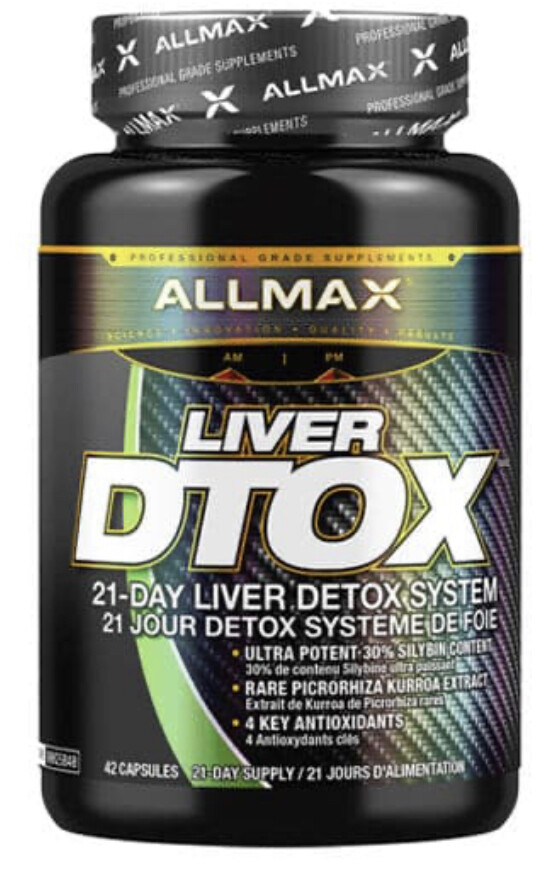 ALLMAX - LIVER DTOX 42 CAPSULES