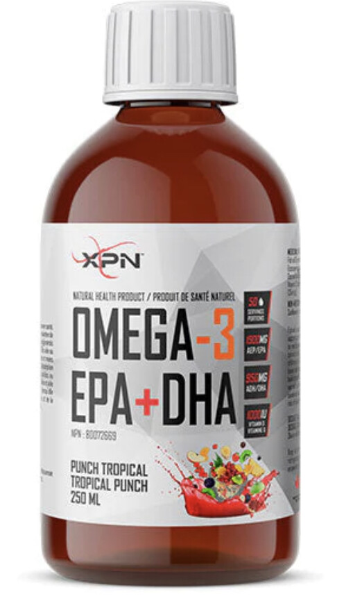 XPN - OMEGA 3 EPA-DHA FRUIT PUNCH 250ML