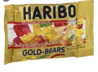 Haribo Gold Bears Mini Bag 2oz