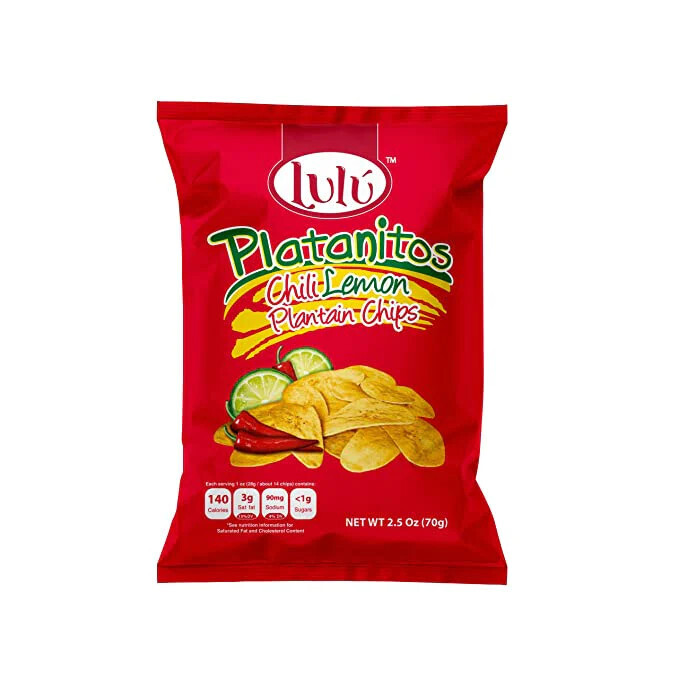 Lulu Chili Lemon Plantain Chips 70g