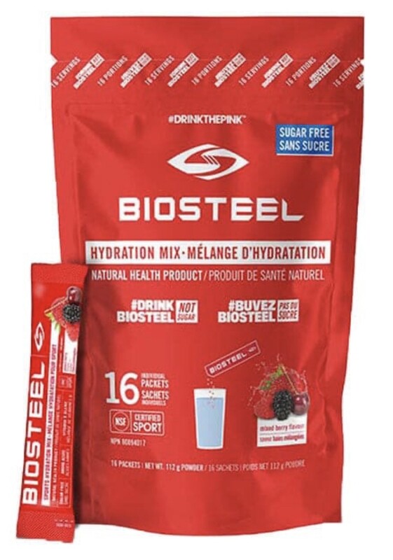 BIOSTEEL - HYDRATION - 112G MIXED BERRY FLAVOR