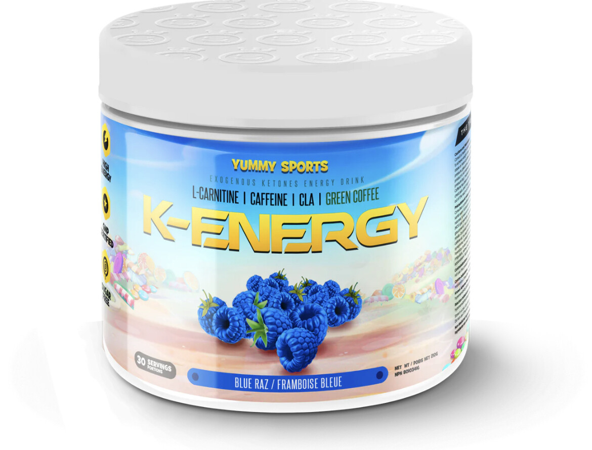 Yummy Sports K-Energy BLU RAZ