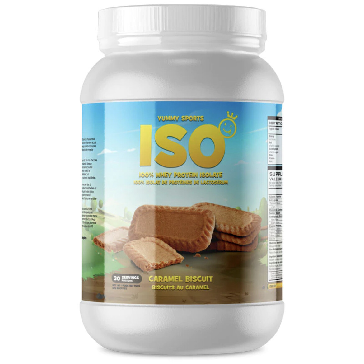 Yummy Sports ISO 2lbs CARAMEL BISCUIT