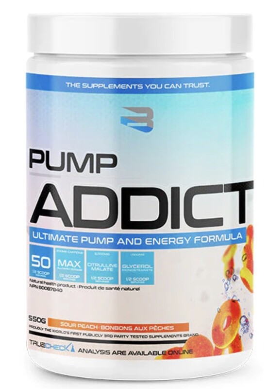BELIEVE - PUMP ADDICT 550G SOUR PEACH