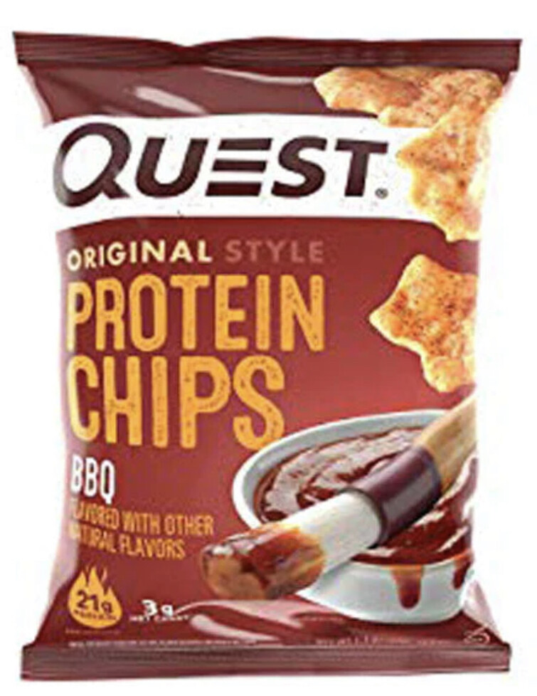 QUEST - PROTEIN CHIPS 32G BBQ