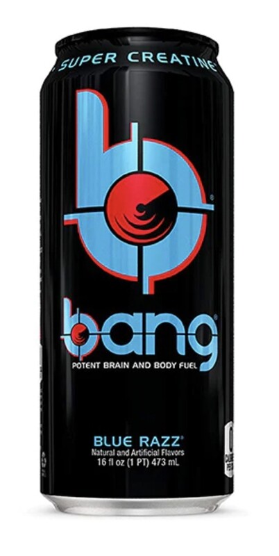 BANG - BOISSON ÉNERGISANTE 473ML BLUE RAZZ