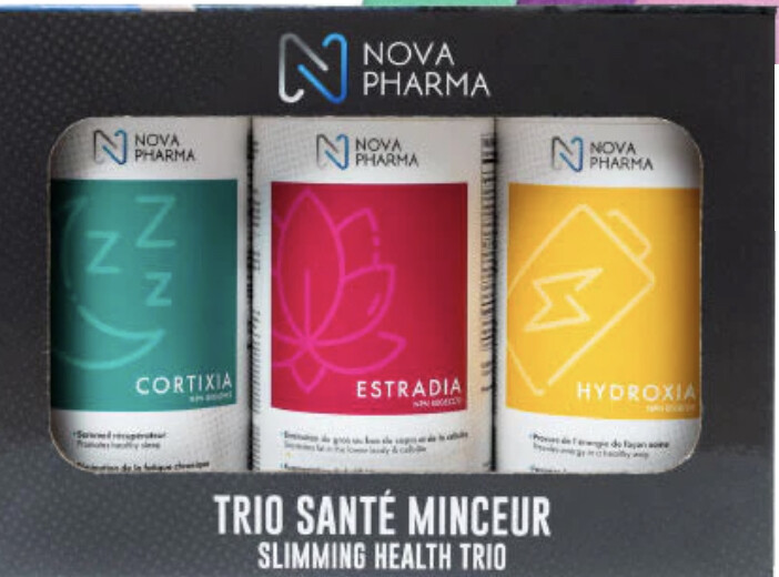NOVA PHARMA - COFFRET TRIO SANTÉ MINCEUR POUR FEMME