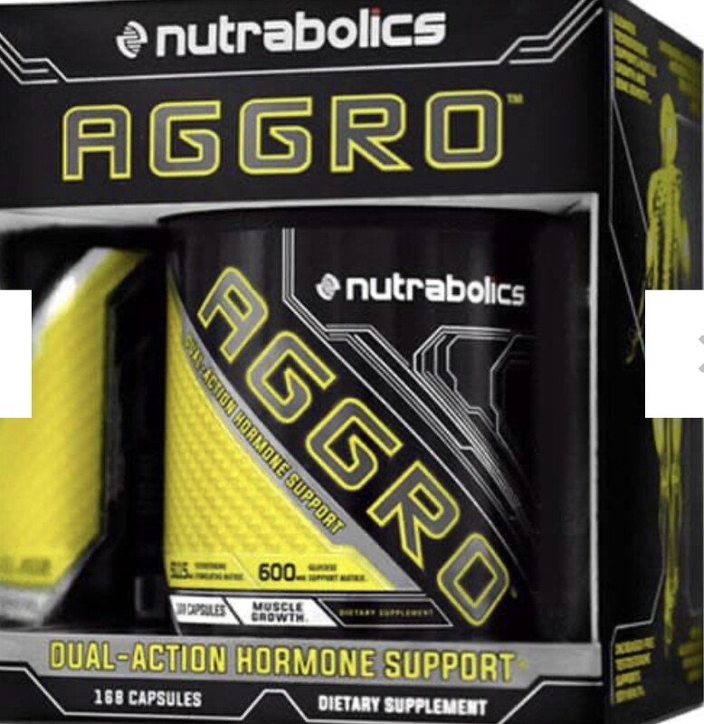 NUTRABOLICS - AGGRO 168 CAPSULES