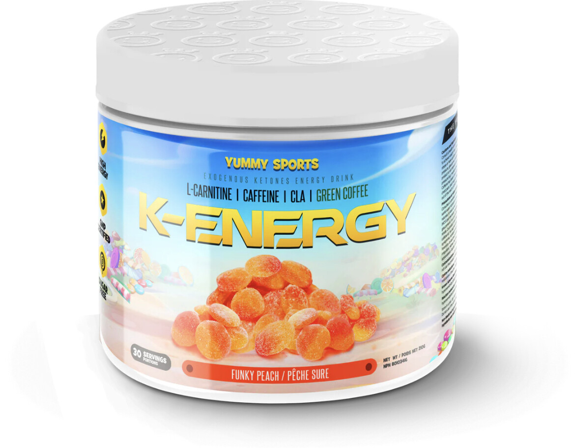 Yummy Sports K-Energy FUNKY PEACH