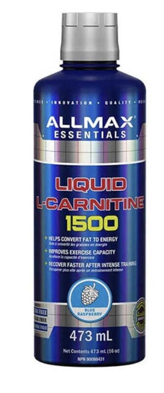 ALLMAX - LIQUID CARNITINE 473ML BLUE RASPBERRY