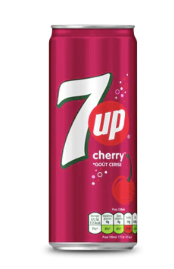 7UP Cherry Can 330 mL