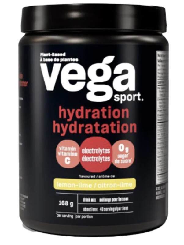VEGA SPORT - HYDRATION LEMON LIME 168g