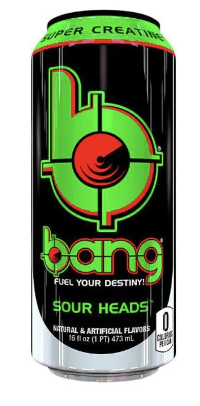 BANG - BOISSON ÉNERGISANTE 473ML SOUR HEADS