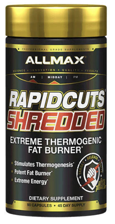 ALLMAX - RAPIDCUTS SHREDDED 90 CAPSULES