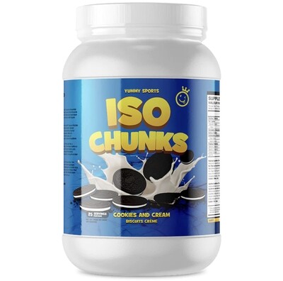 Yummy Sports ISO CHUNKS Cookies and Cream