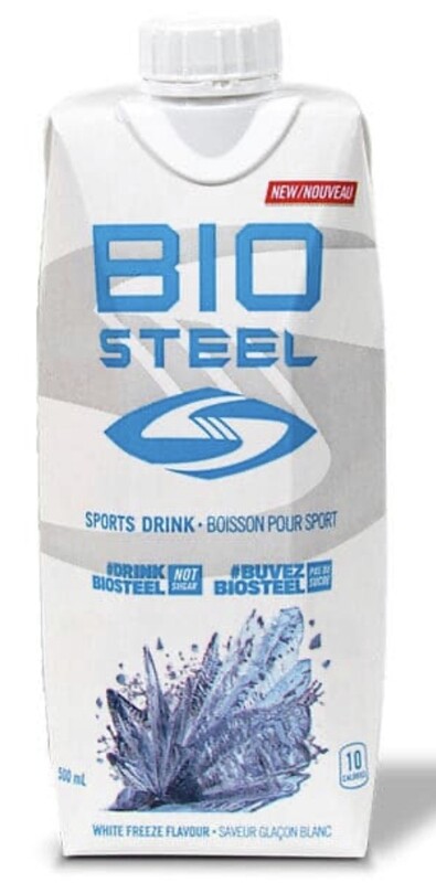 BIOSTEEL - BOISSON POUR SPORT PRÊT À BOIRE 500ML WHITE FREEZE