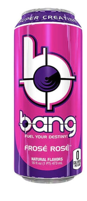 BANG - BOISSON ÉNERGISANTE 473ML FROSÉ ROSÉ