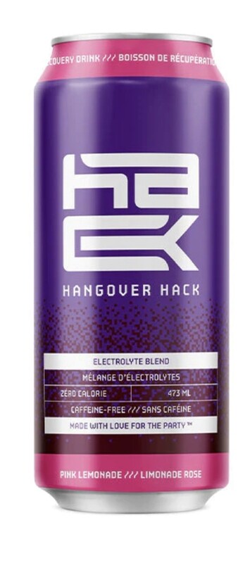 HACK - HANGOVER HACK 473ML PINK LEMONADE