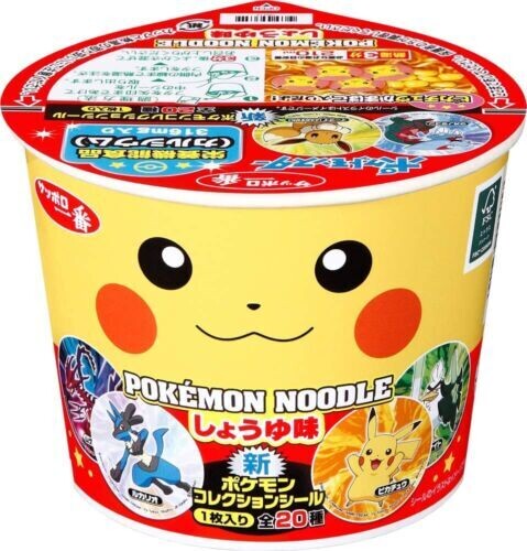 Sapporo Ichiban Pokemon Soy Sauce Noodles 38g