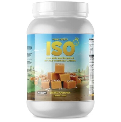 Yummy Sports ISO 2lbs SALTED CARAMEL
