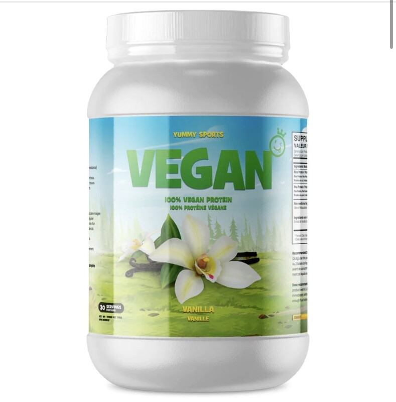 Yummy Sports Vegan VANILLA 2LBS