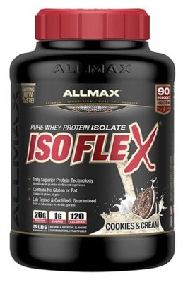 ALLMAX NUTRITION - ISOFLEX 5LBS COOKIES & CREAM