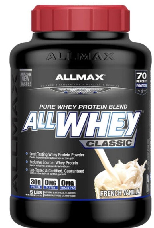 ALLMAX NUTRITION - ALLWHEY CLASSIC 5LB FRENCH VANILLA
