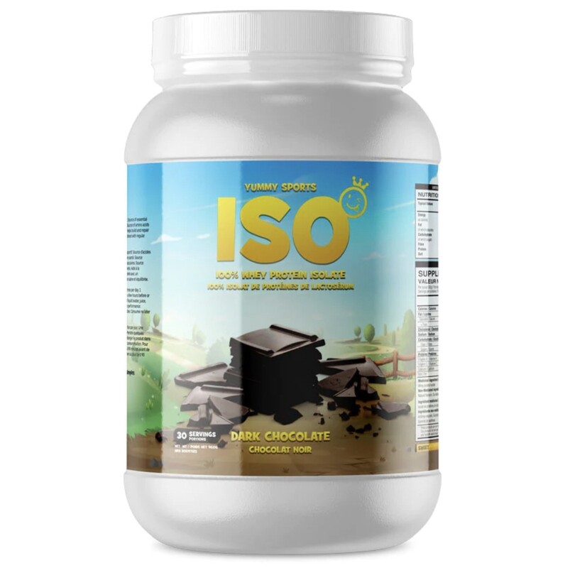 Yummy Sports ISO 2lbs DARK CHOCOLATE