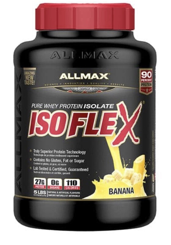 ALLMAX NUTRITION - ISOFLEX 5LBS BANANA