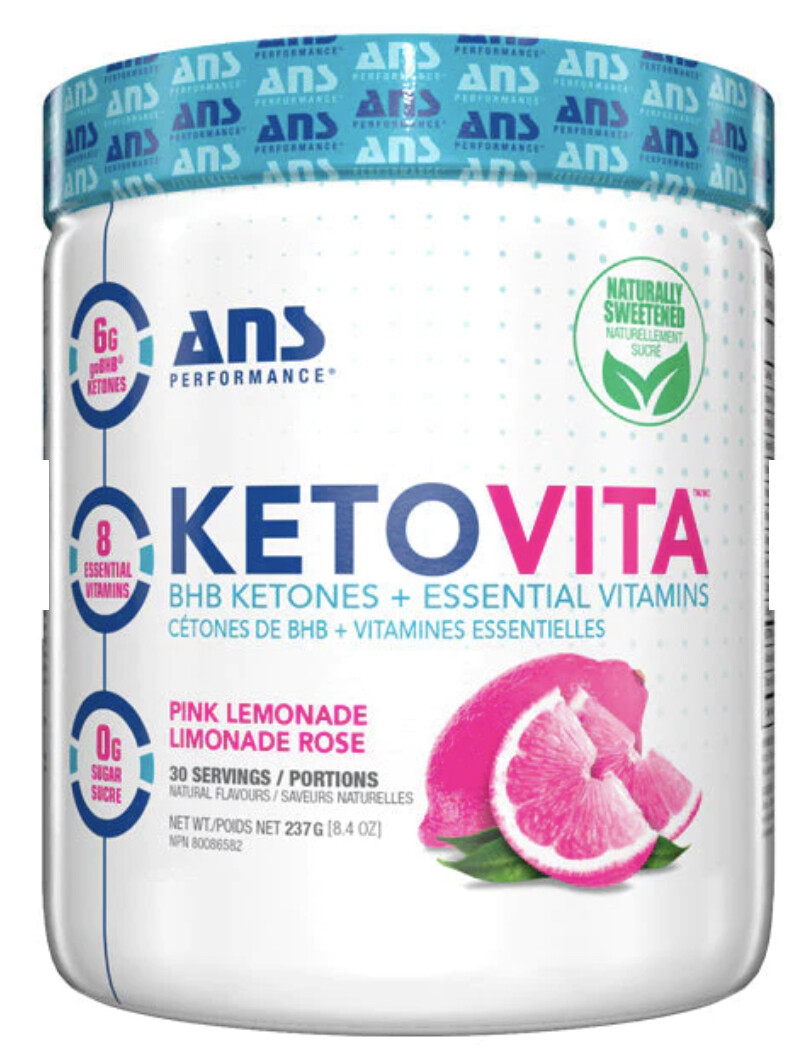ANS PERFORMANCE - KETO VITA 30 PORTIONS 232G PINK LEMONADE