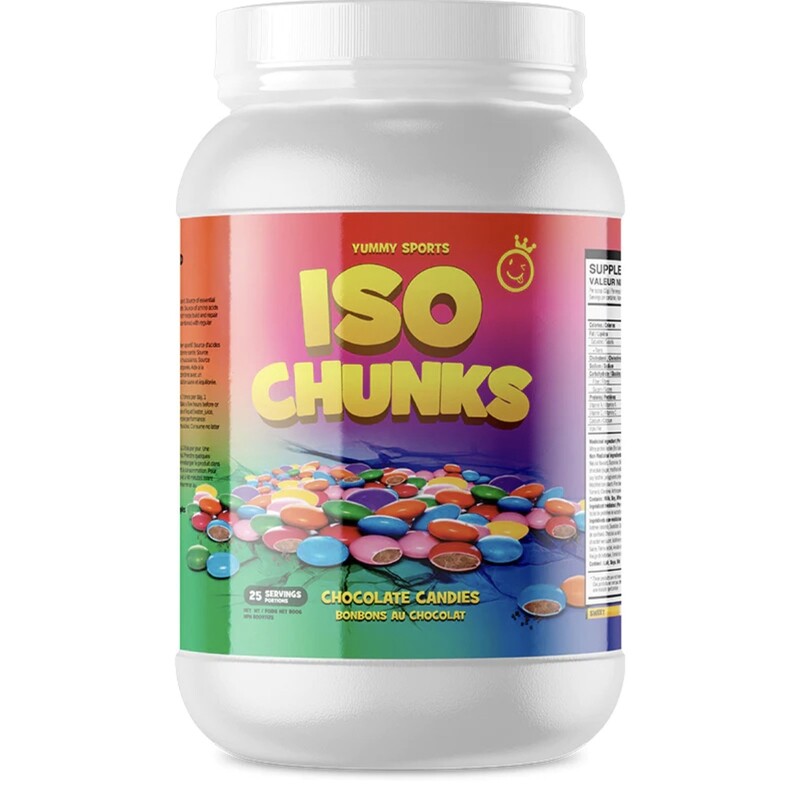 Yummy Sports ISO CHUNKS CHOCOLATE CANDIES