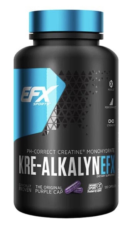 EFX SPORTS - KRE-ALKALYN 120 CAPSULES
