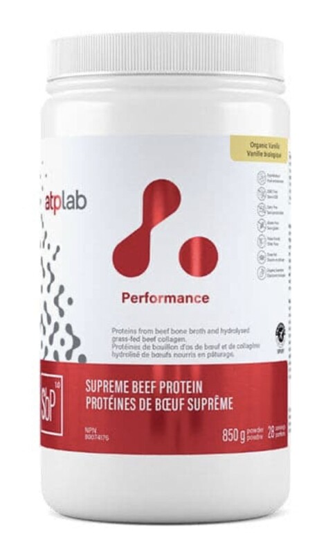 ATP LAB - SUPREME BEEF PROTEIN 850G VANILLE BIOLOGIQUE