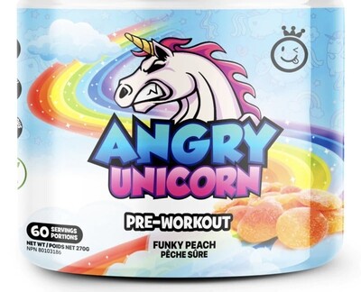 Yummy Sports Angry Unicorn FUNKY PEACH