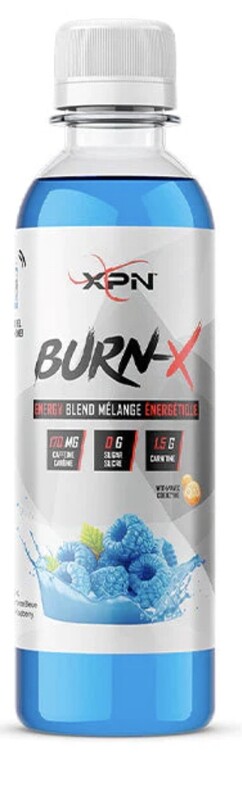 XPN - BURN-X 475ML (PRÊT À BOIRE) BLUE RASPBERRY