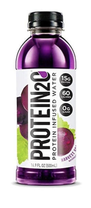 PROTEIN2O - EAU INFUSÉE PROTÉINÉE + ÉLECTROLYTES (500ML) HARVEST GRAPE