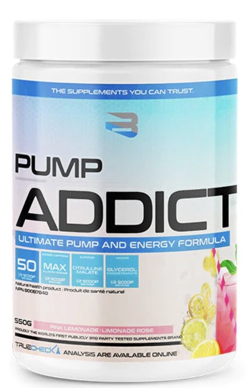 BELIEVE - PUMP ADDICT 550G PINK LEMONADE