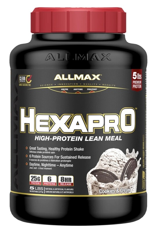 ALLMAX - HEXAPRO 5LB COOKIE &amp; CREAM